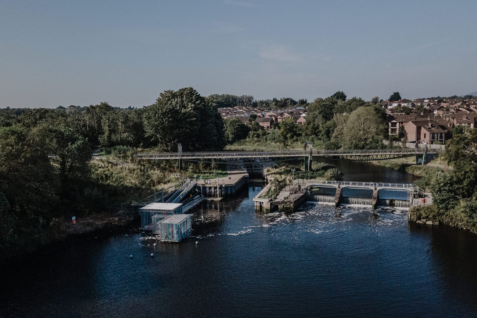 Drift project on the River Lagan, Belfast